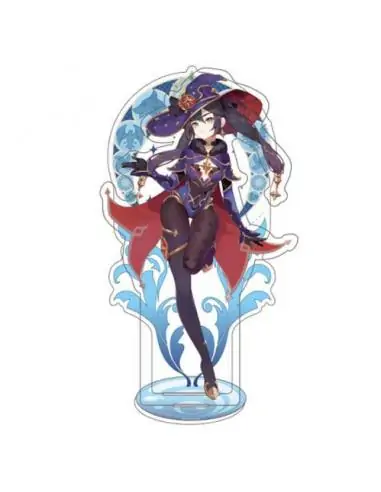 Genshin Impact Figura acrilico Mondstadt Theme Series Character Mona 14 cm - Imagen 1