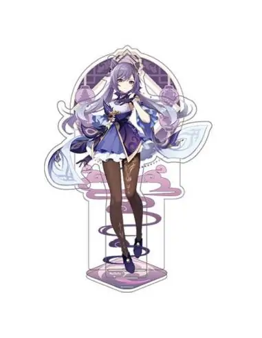 Genshin Impact Figura acrilico Liyue Theme Series Character Keqing 14 cm - Imagen 1