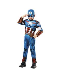Disfraz Capitan America Deluxe Vengadores Avengers Marvel infantil - Imagen 1