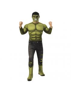 Disfraz Hulk Deluxe Endgame Vengadores Avengers  Marvel adulto - Imagen 1