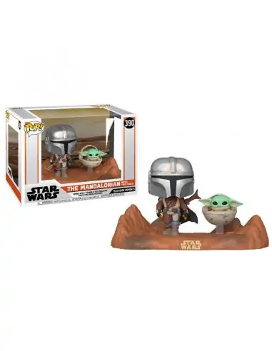 The Mandalorian Pack de 2 POP Moment! Vinyl Figuras Mandalorian