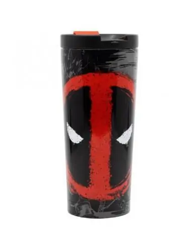 Vaso termo acero inoxidable Deadpool Marvel 425ml - Imagen 1