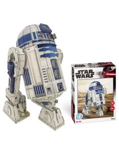 Puzzle 3D R2-D2 Star Wars 192pzs - Imagen 1