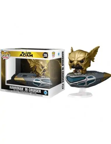 Black Adam POP! Rides Super Deluxe Vinyl Figura Hawkman in