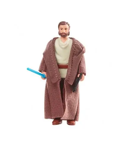Star Wars: Obi-Wan Kenobi Retro Collection Figura 2022 Obi-Wan Kenobi (Wandering Jedi) 10 cm - Imagen 1