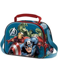 Bolsa portameriendas 3D Energy Vengadores Avengers Marvel