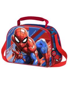Bolsa portameriendas 3D Skew Spiderman Marvel