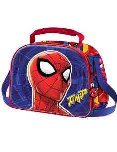 Bolsa portameriendas 3D Sides Spiderman Marvel