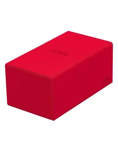 Ultimate Guard Twin Flip`n`Tray 200+ XenoSkin Monocolor Rojo