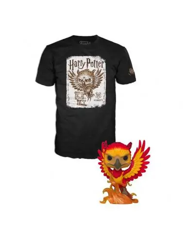 Harry Potter POP! & Tee Set de Minifigura y Camiseta Dumbledore