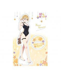 Rent-A-Girlfriend Figura acrilico Swimsuit and Girlfriend Mami Nanami 14 cm
