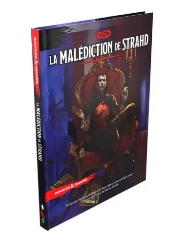 Dungeons & Dragons RPG aventura La Malédiction de Strahd francés
