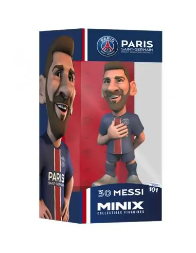 Figura Minix Lionel Messi Paris Saint-Germain 12cm