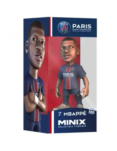 Figura Minix Kylian Mbappe Paris Saint-Germain 12cm