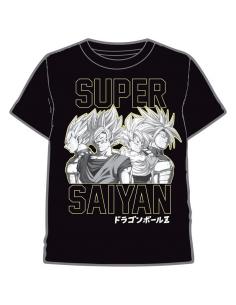 Camiseta Super Saiyan Dragon Ball Z infantil