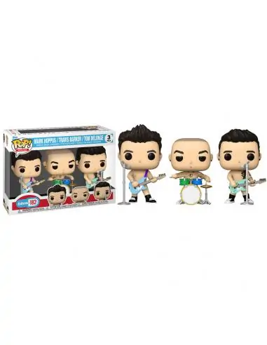 Set 3 figuras POP Rocks Blink 182