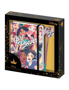 Set diario + boligrafo Girl Power Princesas Disney