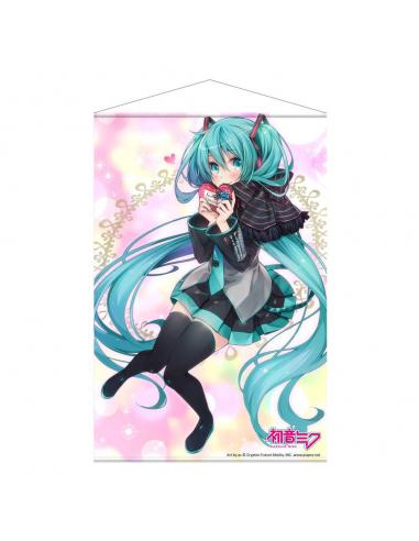 Vocaloid Póster Tela Miku Hatsune #6 60 x 90 cm