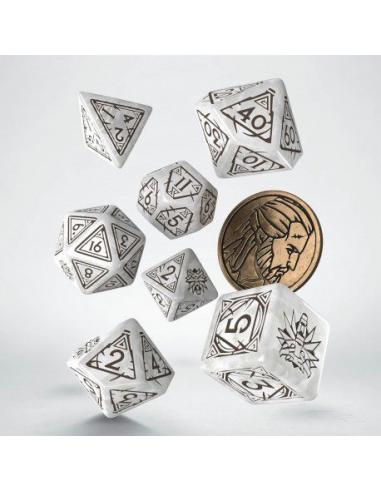 The Witcher Pack de Dados Geralt The White Wolf (7)