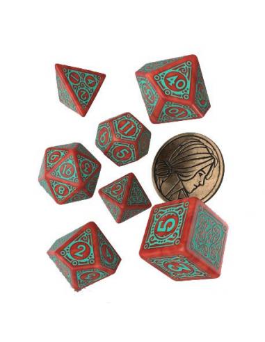 The Witcher Pack de Dados Triss Merigold the Fearless (7)
