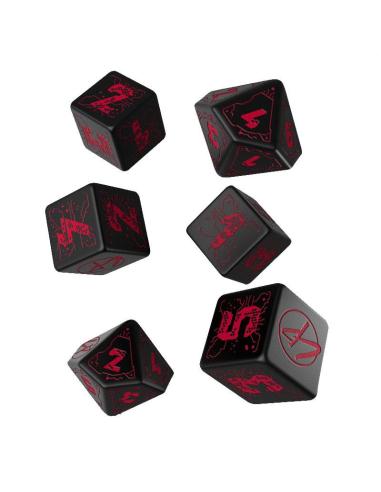 Cyberpunk Pack de Dados Night City Essential (6)