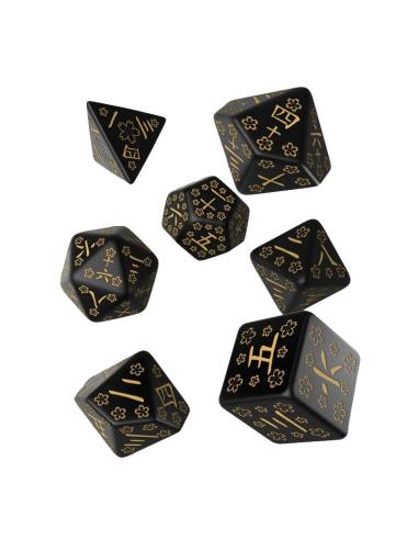 Japonés Pack de Dados Deep Night Firefly (7)