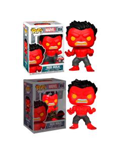 Funko POP Marvel Red Hullk 5 + 1 Chase Exclusive
