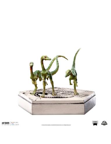 Jurassic World Icons Estatua Compsognathus 5 cm