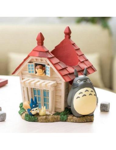 Mi vecino Totoro Diorama / Bote de almacenamiento House & Totoro