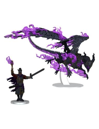 D&D Icons of the Realms Dragonlance Miniaturas prepintadas Lord Soth on Greater Death Dragon (Set 25)