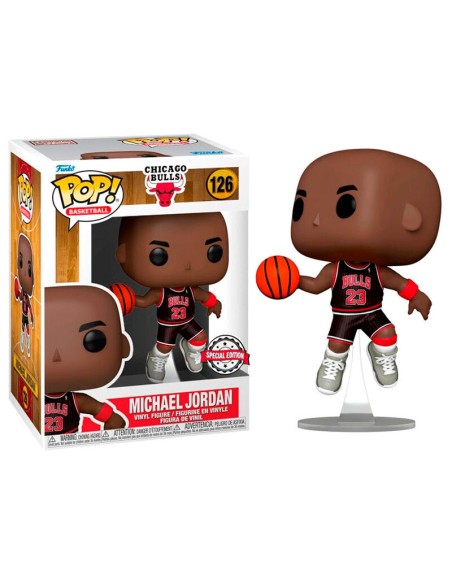 cruzar educar curva Funko POP NBA Chicago Bulls Michael Jordan with Jordans Exclusive