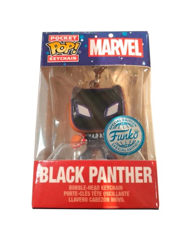Llavero Pocket POP Marvel Holiday Black Panther