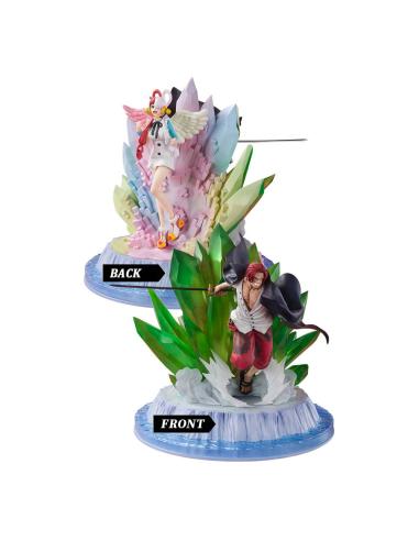 One Piece Film: Red Estatua PVC FiguartsZERO (Extra Battle) Shanks & Uta 24 cm