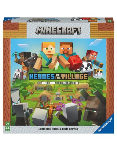 Juego mesa Heroes del pueblo Minecraft