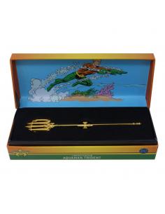 Aquaman Réplica Miniature Trident (bañado en oro)