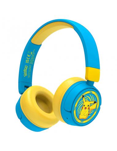 Auriculares inalambricos infantiles Pikachu Pokemon
