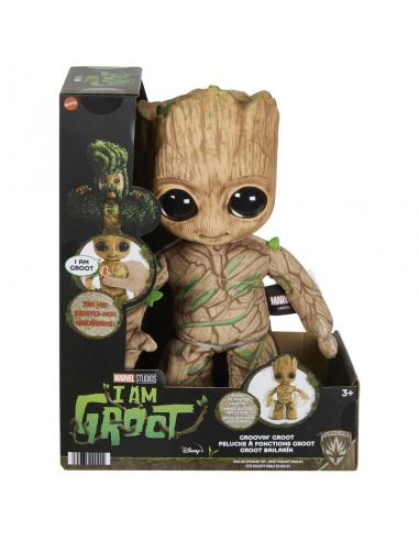 Muñeco Peluche Groot Bailon Marvel 28cm