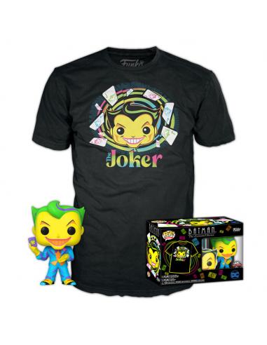 Set Funko POP & Tee DC Comics Batman Joker Exclusive