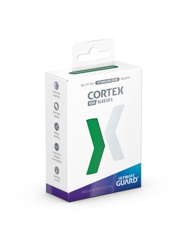 Ultimate Guard Cortex Sleeves Tamaño Estándar Verde (100)