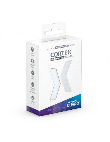 Ultimate Guard Cortex Sleeves Tamaño Estándar Transparente Mate (100)