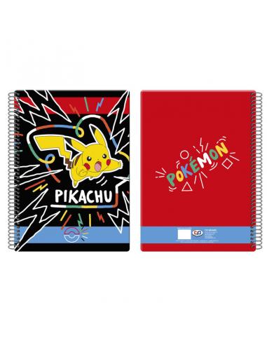 Cuaderno A4 Pikachu Pokemon