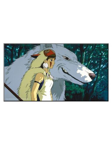 Studio Ghibli Póster de madera La Princesa Mononoke 37,5 x 20,5 cm