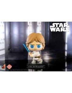 Star Wars Minifigura Cosbi Luke Skywalker Lightsaber 8 cm