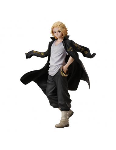 Tokyo Revengers Set de Estatua y Anillo PVC 1/8 Manjiro Sano 21 cm - talla de anillo 17