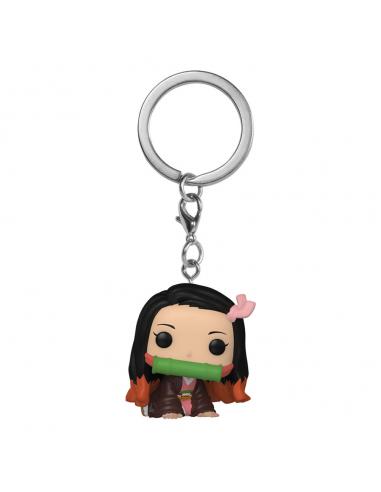 Demon Slayer Llaveros Pocket POP! Vinyl Nezuko 4 cm Expositor (12)