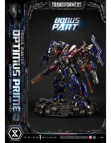 Transformers Museum Masterline Estatua Powermaster Optimus Prime Concept by Josh Nizzi Ultimate Bonus Version 99 cm