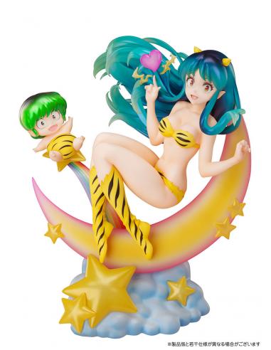 Urusei Yatsura Statue PVC 1/7 Lum & Ten Box Cafe & Space Collaboration 20 cm