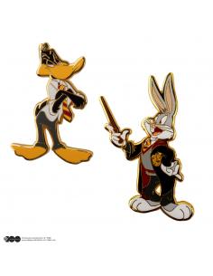 Looney Tunes Pack 2 Pin Chapas Bugs Bunny & Daffy Duck at Hogwarts