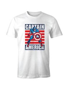 Camiseta Capitan America Marvel infantil