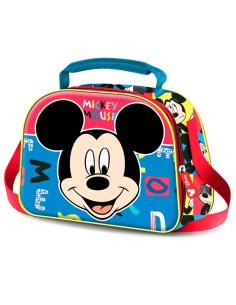 Bolsa portameriendas 3D Joyful Mickey Disney